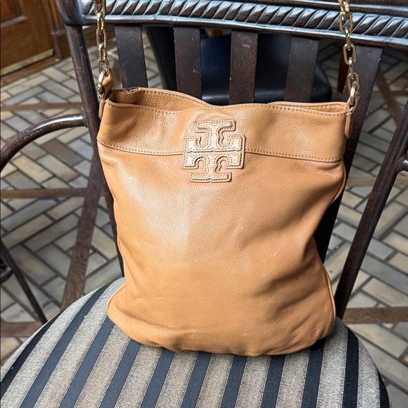 Tory Burch Brown Leather Shoulder Bag - Picture 9 of 14